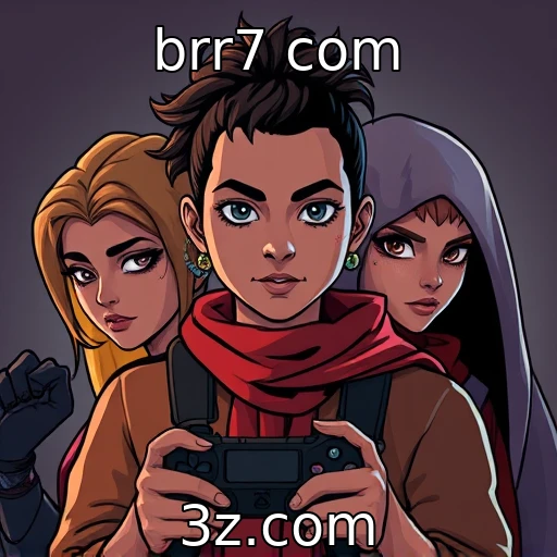 Aumento da diversidade em personagens de jogos - brr7 com